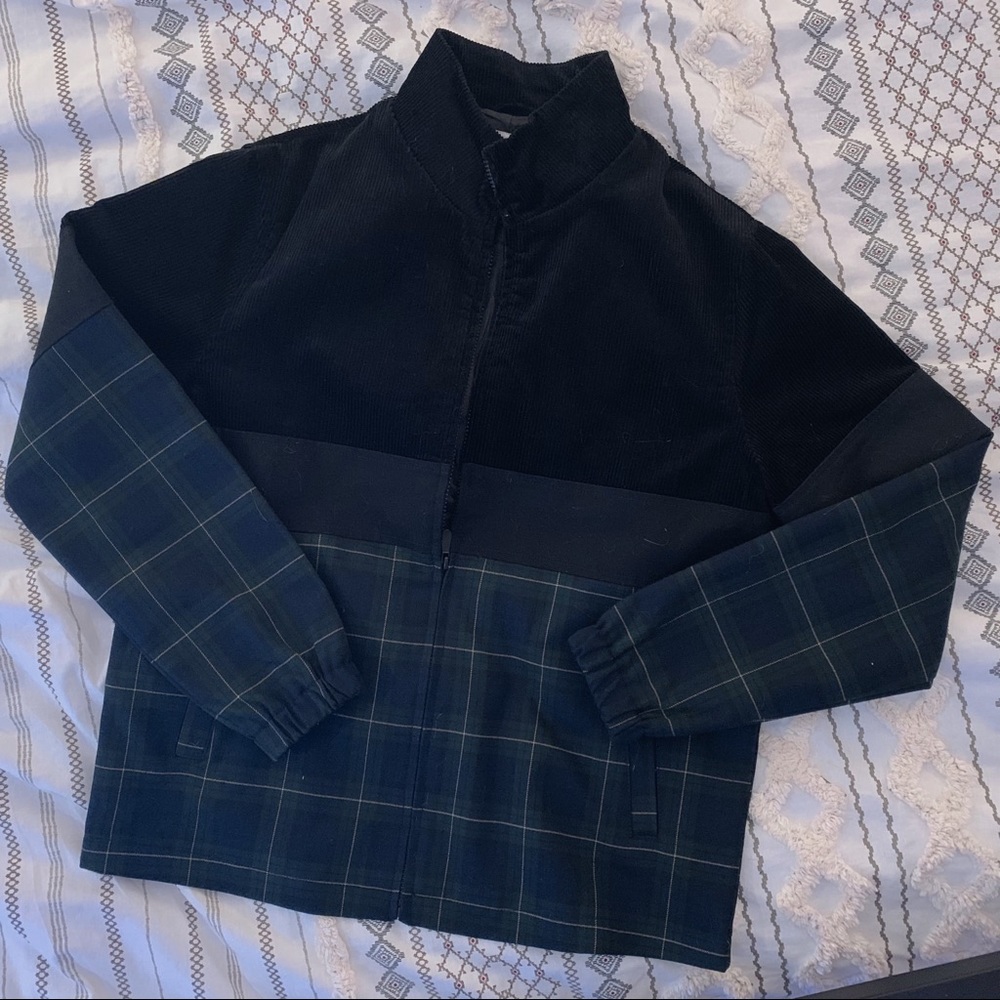 Topman Harrington Check Jacket Brand New Size S